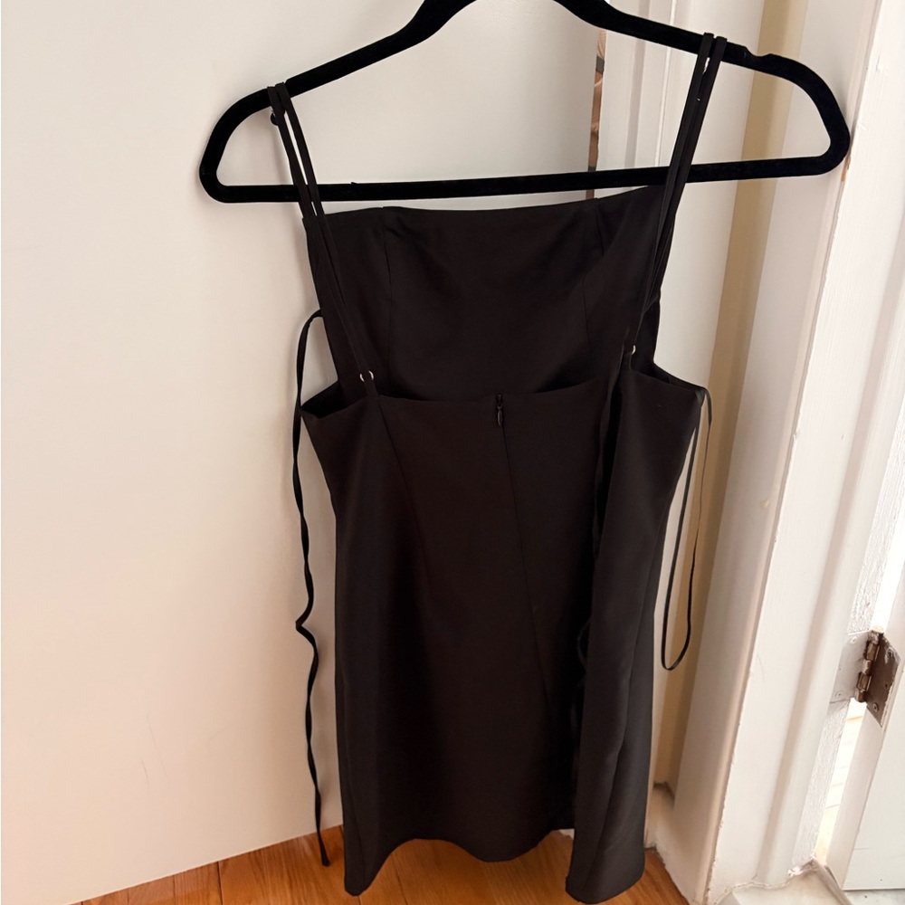BLACK MINI DRESS - Picture 2 of 3